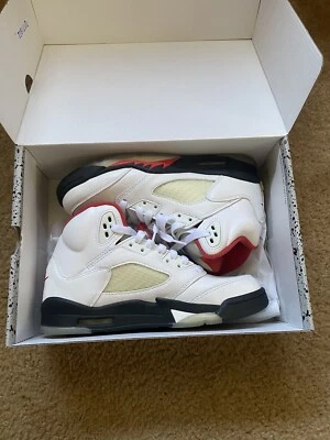 Size 4.5 - Jordan 5 Retro Fire Red 2020 - CT4838-102 - Image 1 of 4