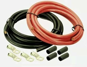 1M (2B&S) INVERTER WIRING KIT - High Amperage - Foto 1 di 1