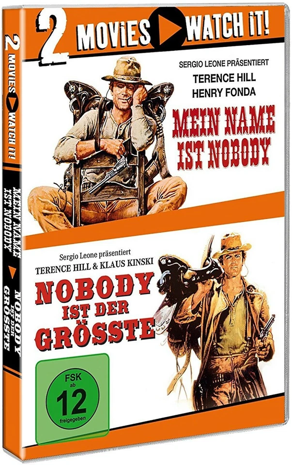 DVD MEIN NAME IST NOBODY + NOBODY IST DER GRÖSSTE (2 DVDs) # Terence Hill ++NEU - Bild 1 von 1