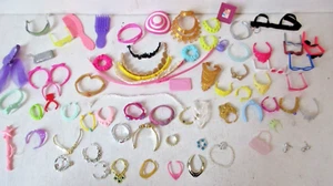 Barbie Doll Jewelry Tiaras Accessories lot Bundle - Picture 1 of 1