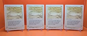 ⚪️⚪️⚪️ (4) 1994 MAGIC The Gathering COP: WHITE REVISED 3RD EDITION PLAYED ⚪️⚪️4 - Picture 1 of 10