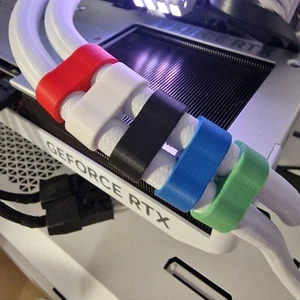 5 x clips/peignes/support de tuyau AIO pour Corsair, NZXT, be quiet!, Cooler Master - Photo 1/9