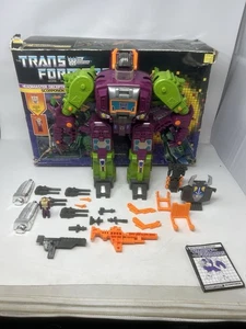 Transformers 1987 G1 SKORPONOK (100% Complete with Box. No Styro) - Picture 1 of 17