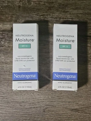 Protector solar facial hidratante Neutrogena SPF15 descontinuado protección UVB contra los rayos UVA Foto 1 de 4