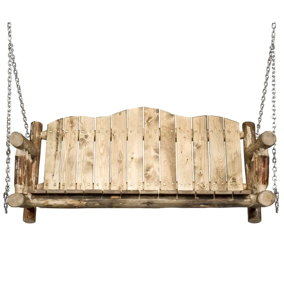 Glacier Country Collection Porch Swing, Exterior Stain Finish - Image 1 of 1