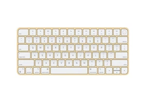 Apple Magic Keyboard with Touch ID  - A2449 -Gold - Lightning - Very Good - Picture 1 of 1