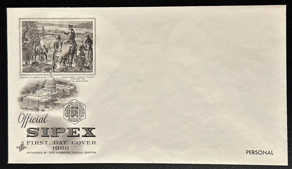 Sc 1311 SIPEX ArtCraft variety SEV#4A21 FDC Atlas Chemical unserviced FDC - VF+ - Image 1 of 2