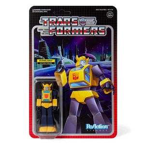 2019 HASBRO REACTION - SUPER 7 TRANSFORMERS FIGURE SERIES 1 BUMBLEBEE - SEALED - Picture 1 of 2