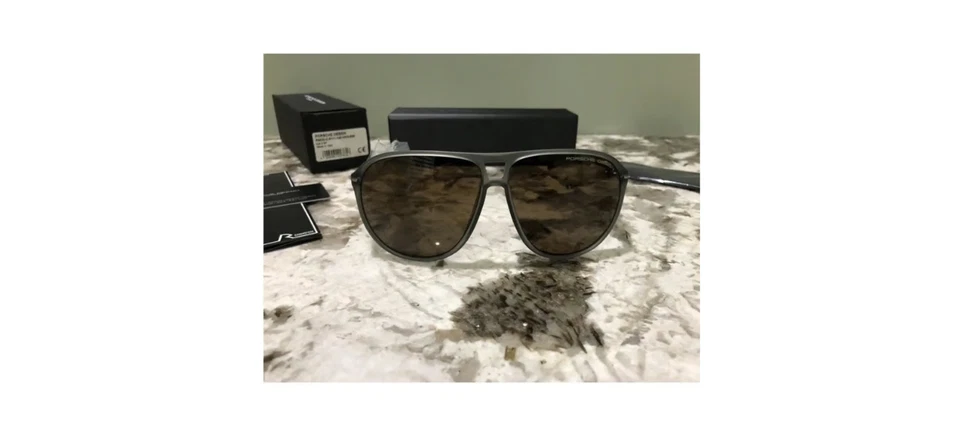 NEW IN BOX Porsche Design Mens Aviator Sunglasses P89335C - Image 1 of 4