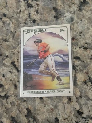 RYAN MOUNTCASTLE THE JOY OF BASEBALL BOB ROSS TOPPS CARD # 74 - Image 1 of 2