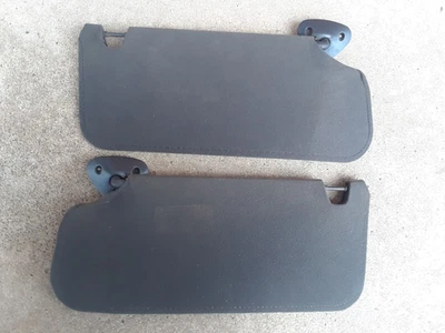 94-04 CHEVY S-10 BLAZER GMC SONOMA Jimmy  LH & RH SET Sun visors GOOD Black Foto 1 de 4