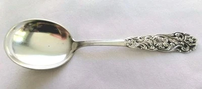 Cuchara Sterling 5 1/2"-Valdres-Norweigen Th. Martinsen Raro para el té de la tarde Foto 1 de 4