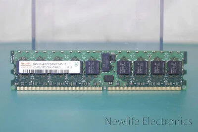 Hynix HYMP512P72CP4-Y5 1GB PC-5300 DDR2 SDRAM Server Memory - Image 1 of 3