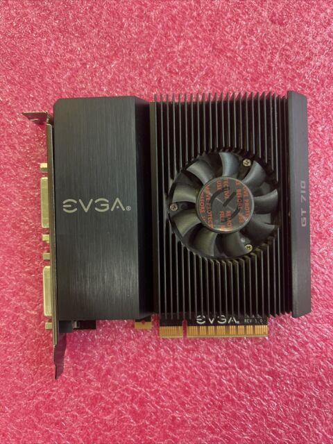 EVGA GT 710 1GB DDR3 64bit Single Slot, Low Profile 01G-P3-2711-KR