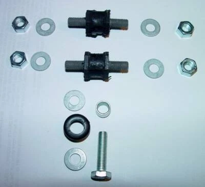 Norton Commando 1970-77, OEM, Complete OIL TANK Mounting KIT. Made In England - Image 1 of 4