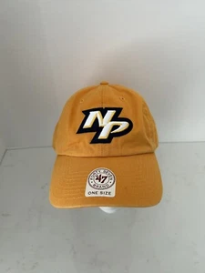 '47 Nashville Predators Yellow Stretch Ball Cap Hat One Size NEW - Picture 1 of 1