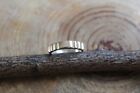 Bague bracelet en argent sterling et or 14 carats taille 7 par H T.C. Case & Co. Navajo