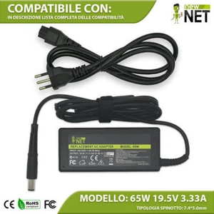 Alimentatore compatibile con HP ELITEBOOK 850 G2 N7P95EC 19,5V 3,33A 65W - Picture 1 of 6