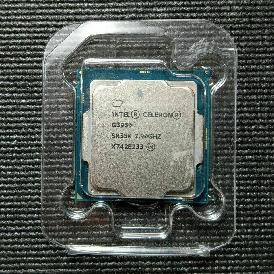 Intel Celeron G3930 2.90 GHz 2-Core 2MB SR35K GPU LGA-1151 Desktop CPU Processor - image 1 of 3