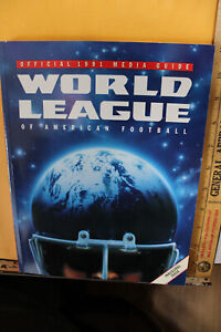1991 World League of American Football Inaugural Issue Media Guide