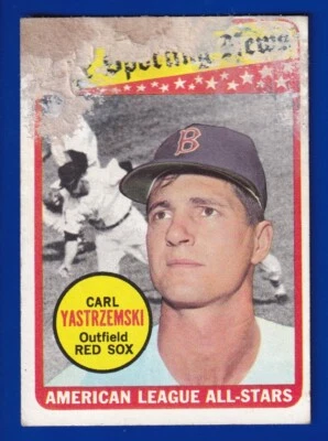 CARL YASTRZEMSKI ALL STAR red sox 1969 TOPPS #425 - Image 1 of 2