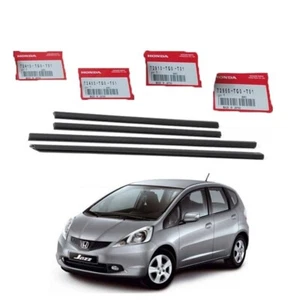 Fit For Honda Jazz GE8 2008 - 2012 Door Molding Weather Strip Outer Set - Picture 1 of 6
