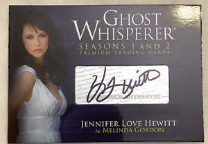 Carte autographe Ghost Whisperer saison 1 Jennifer Love Hewitt Auto GA1 GA-1