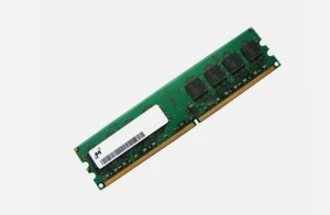Memoria Ram per pc computer desktop DIMMM Micron MT16HTF25664AY-800J1 2GB 2Rx8 P - Foto 1 di 1