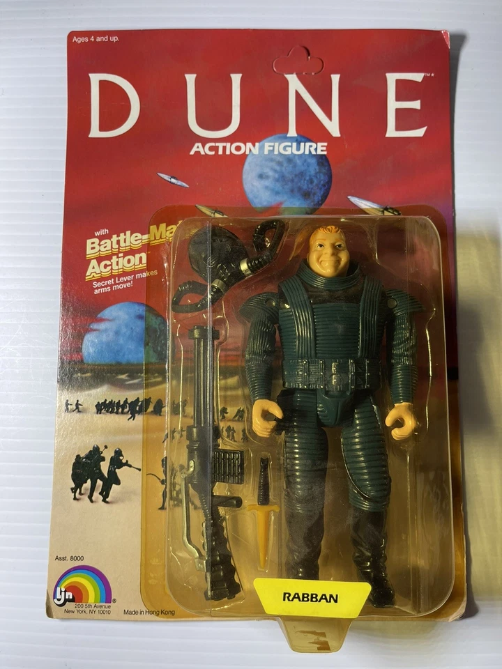 Vintage Dune Paul Atreides LJN Unopened Action Figure 1984