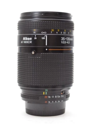 【Top Mint】Nikon AF NIKKOR 35-135mm f/3.5-4.5 Macro Full Frame Zoom Lens JP #932 - Image 1 of 4