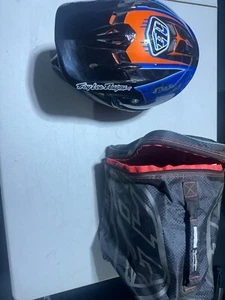 Troy Lee Designs Small MotoCross Dirt Bike Helmet w Bag - Picture 1 of 10
