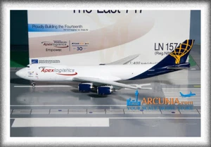 NG Models 1:400 Atlas Air - ApexLogistics Boeing 747-8F "N863GT" 78015 - Picture 1 of 5