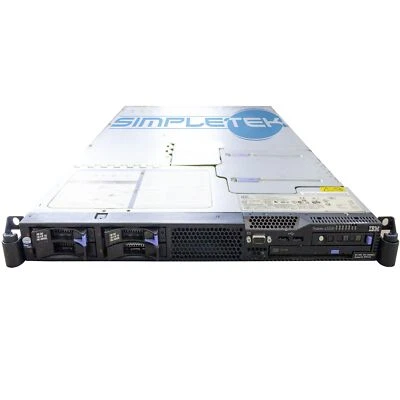 Server IBM X3550 2 X Xeon L5420 16GB RAM + 146GB Raid 1 Rack 1U Win 2008 R2 - Image 1 of 4