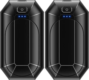 Hand Warmers Rechargeable, 2 Pack 4000Mah Electric Portable Pocket Heater, Heat - Picture 1 of 12