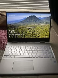 HP Envy x360 15.6" Touch 2in1 Intel i7-8550U 1.80GHz 12GB 256GB NVMe Win10Home. - Picture 1 of 3