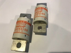 *NEW* 2 PC SET - Gould Shawmut Model: A25X150 'Amp-Trap' Type-4 Fuse 150Amp  - Picture 1 of 3