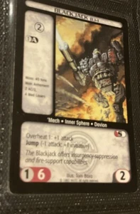 Battletech - CCG - BLACKJACK BJ-1 - Rare - Ungraded Counter Strike - Picture 1 of 1
