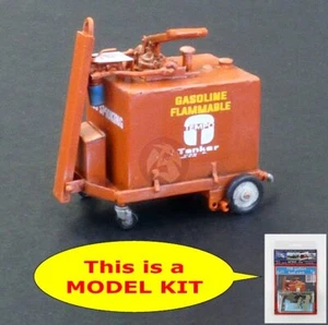 Plus Model 1/48 Tempo FM-2200 Wheeled 100 Gallon Fuel Tanker Cart w/Decal AL4076 - Picture 1 of 1