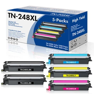 5x Toner Compatible with Brother TN-248XL für HL-L3240CDW HL-L3215CW HL-L3220CWE - Afbeelding 1 van 1