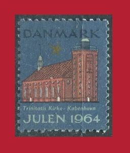 #64373 Denmark 1964. Vignette – poster stamp for Trinitatis Kirke - Picture 1 of 1