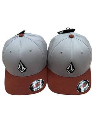 VOLCOM  FULL STONE FLEXFIT  BASEBALL CAP   WAREHOUSE CLEARANCE - RRP £29 NOW £20 - Image 1 of 3