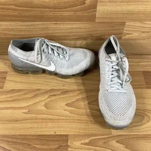 Nike Air VaporMax 3 Pure Platinum Flyknit Blanco Mujer Tenis Zapatos Talla 9 - Imagen 1 de 14