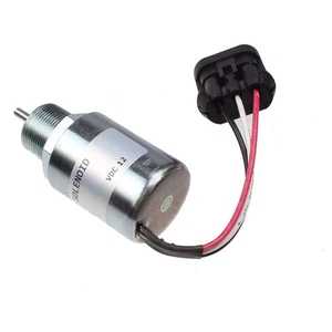 Fuel Shut Off Solenoid 1751ES-12B2UC4 12V For Mitsubishi L3E L3E2 L3A L3C Engine - Picture 1 of 2