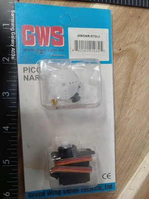 GWS Pico STD J Standard Servo - NEW - Image 1 of 2
