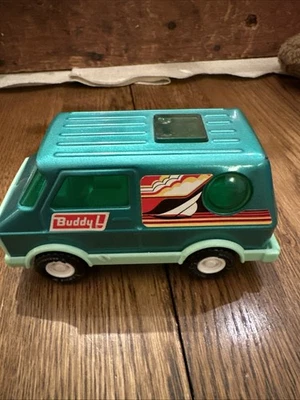 Buddy L ~ Custom Van With Bubble Windows ~ Green Made In Japan 1970’s - Image 1 of 4
