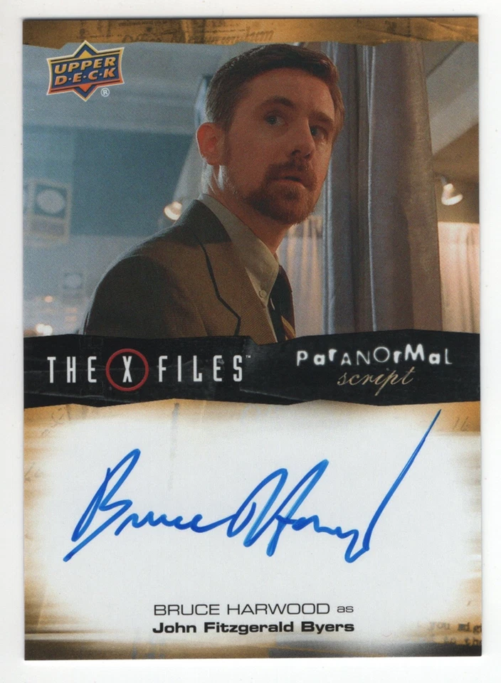 Tarjeta automática X-Files Government Conspiracies Bruce Harwood como John Fitzgerald Byers Foto 1 de 1