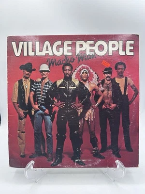 Vintage Original 1978 Village People LP Vinyl  Record Macho Man Working - Image 1 of 4