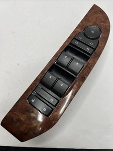 ✅ 07-09 Cadillac Escalade Chevy GMC Driver Side Power Window Switch OEM Wood - Bild 1 von 8