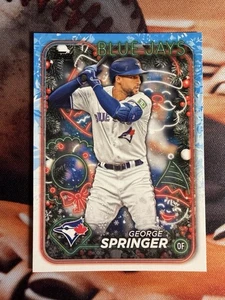 2024 Topps Holiday - George Springer #H124 - Picture 1 of 2