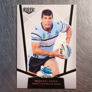 2015 NRL Elite Base Card #35 Michael Ennis Sharks - Picture 1 of 2